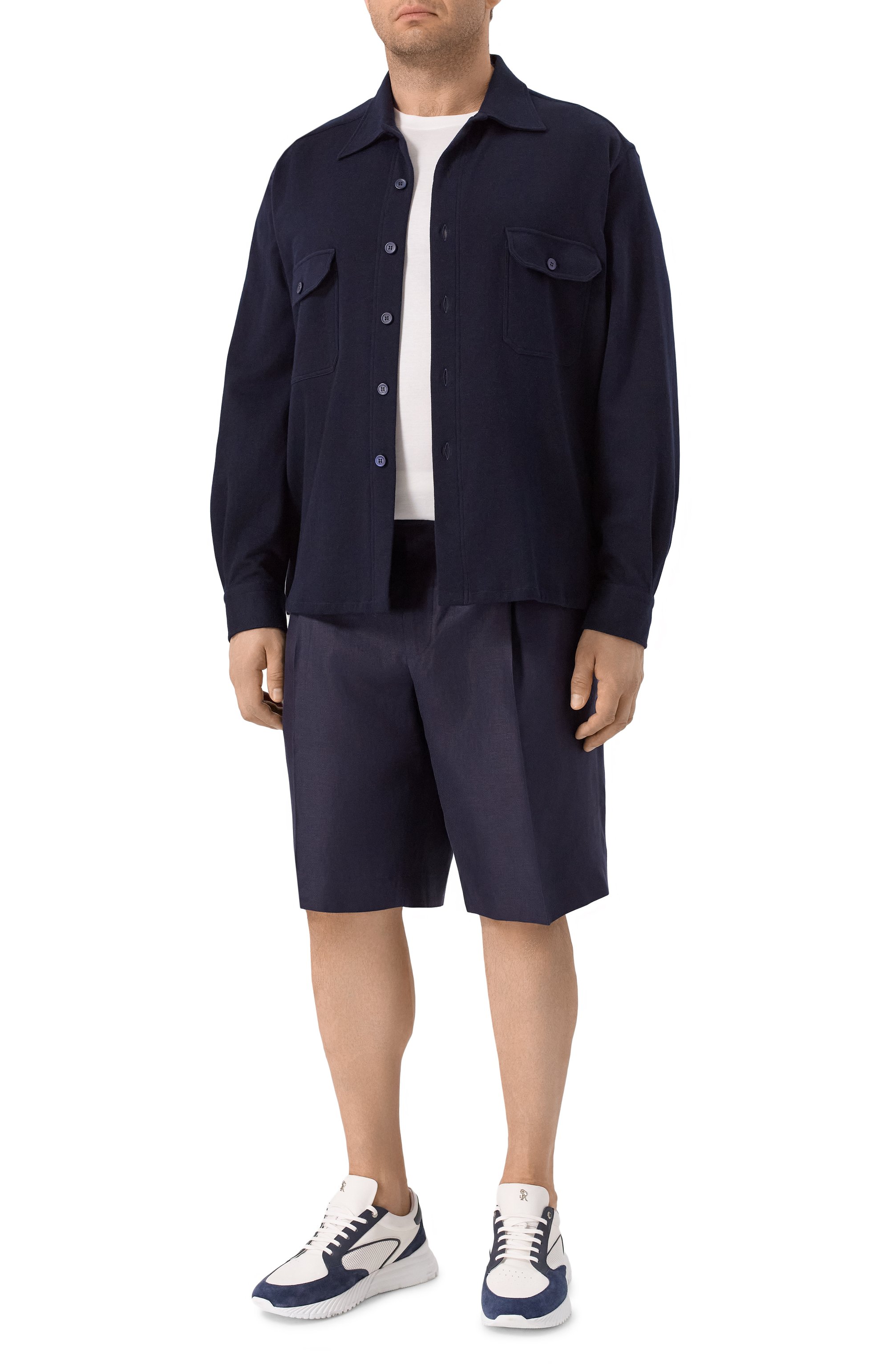 Льняные шорты CORTIGIANI, арт. 4AP662, фото 2