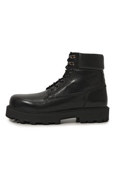 Мужские кожаные ботинки GIVENCHY черного цвета, арт. BHZ026/H1KM | Фото 4 (Подошва: Массивная; Материал внутренний: Натуральная кожа; Материал утеплителя: Без утеплителя; Материал внешний: Натуральная кожа; Мужское Кросс-КТ: Байкеры-обувь)