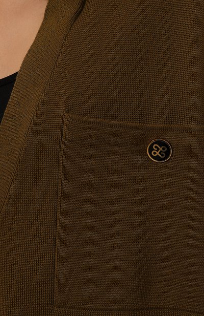 Кардиган из шерсти и вискозы AND THE BRAND, арт. W25-SH011-1402-530, фото 5
