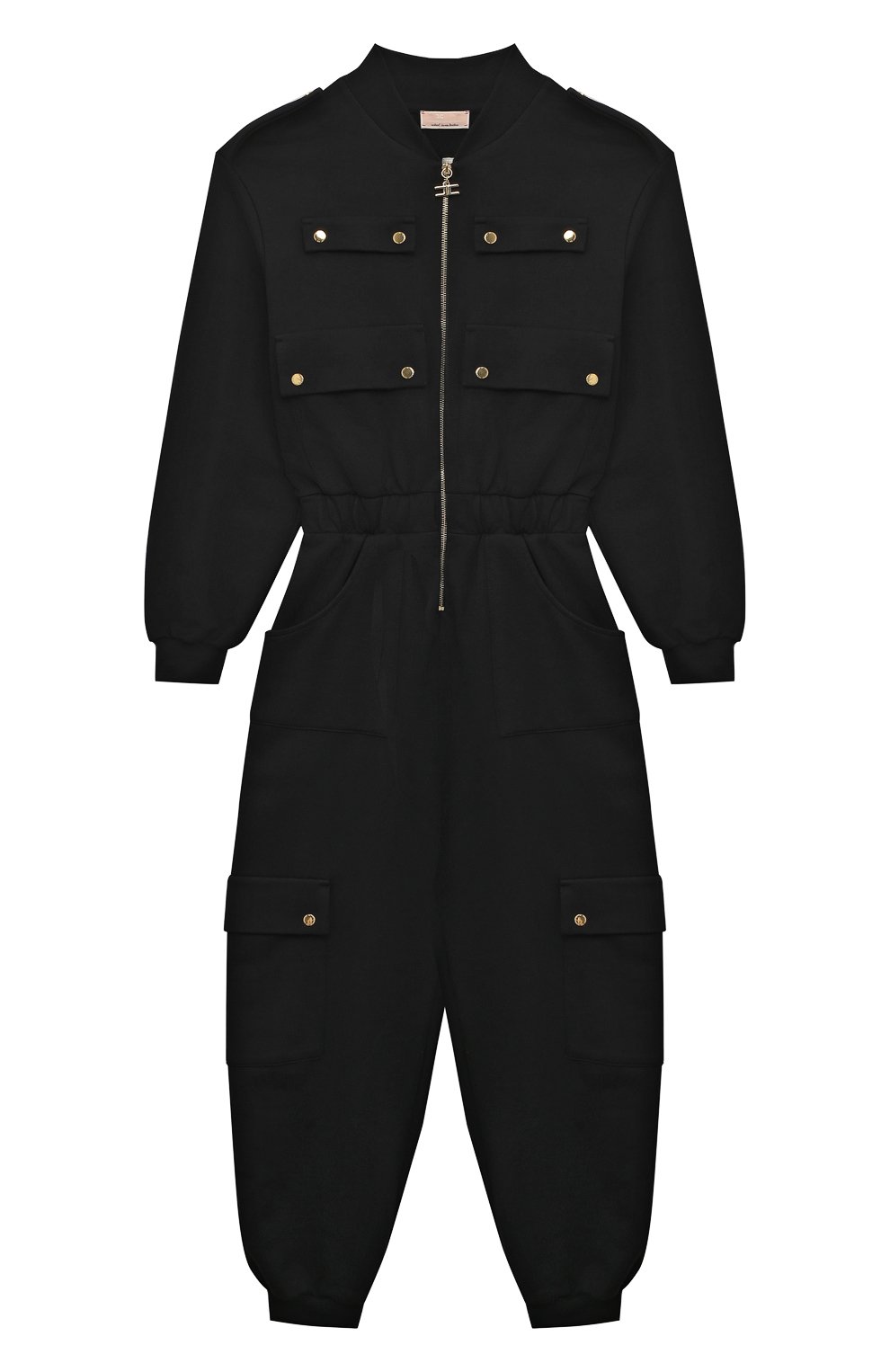 Хлопковый комбинезон ELISABETTA FRANCHI LA MIA BAMBINA, арт. EFTA0650/FF002/10A-12A+, фото 1