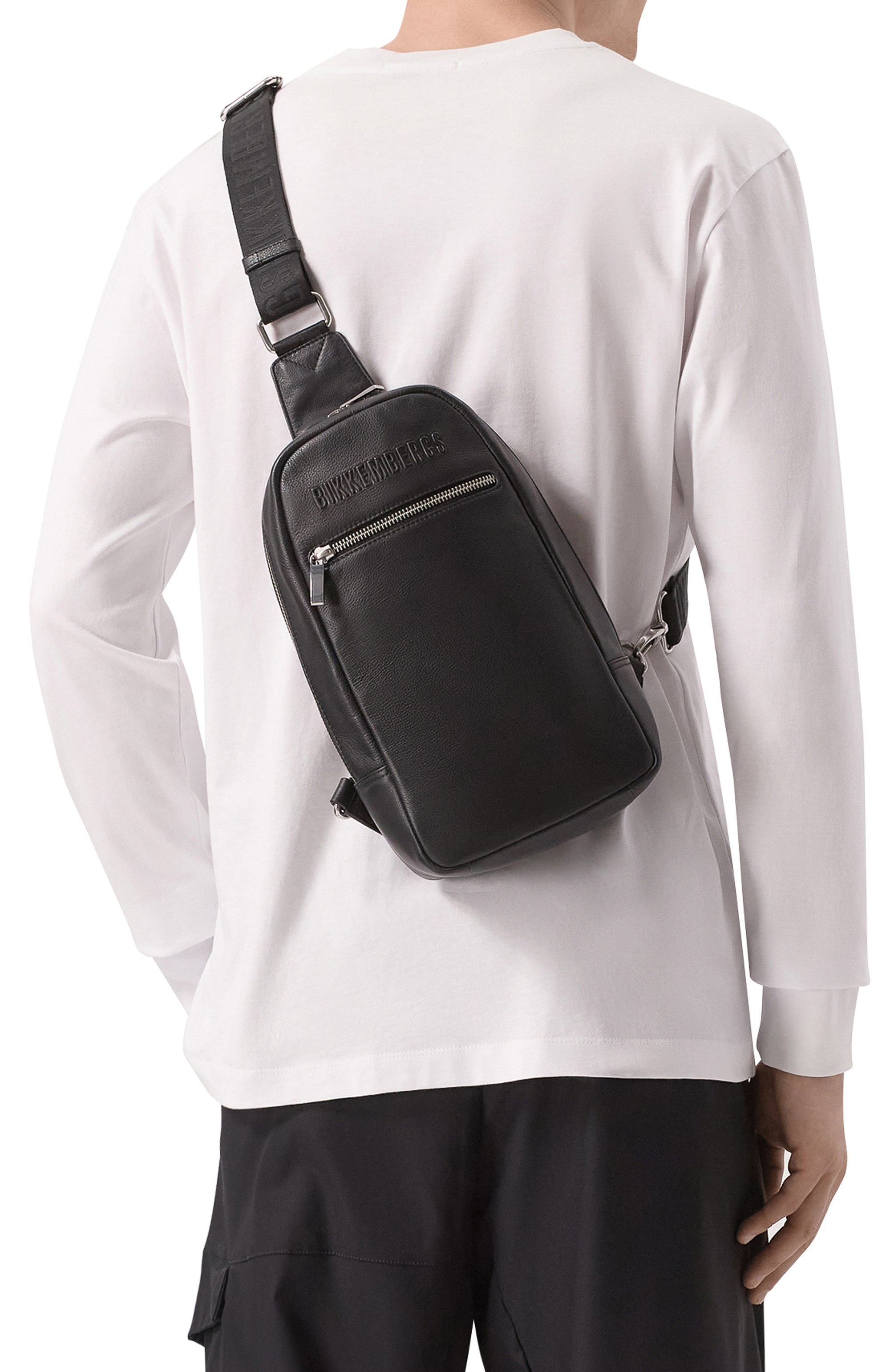 Рюкзак gael DIRK BIKKEMBERGS черного цвета по цене 29900 руб., арт. BKB001080M, фото 2 Рюкзак gael DIRK BIKKEMBERGS, арт. BKB001080M, фото 2