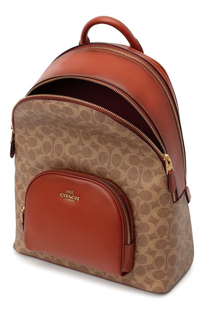 Рюкзак carrie COACH коричневого цвета по цене 54550 руб., арт. 1028, фото 3 Рюкзак carrie COACH, арт. 1028, фото 3
