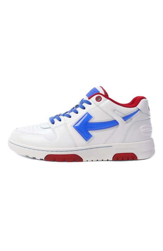 Кожаные кеды Out of Office Off-White 0MIA189S26LEA009 Белый  0MIA189S26LEA009 Фото 3