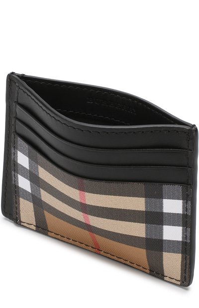 Кожаный футляр для кредитных карт BURBERRY бежевого цвета по цене 26200 руб., арт. 4074442, фото 3 Кожаный футляр для кредитных карт BURBERRY, арт. 4074442, фото 3