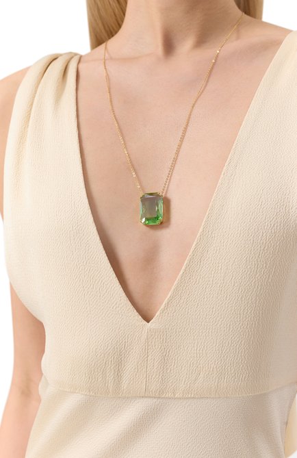 Женское подвеска millenia SWAROVSKI зеленого цвета, арт. 5619491 | Фото 2 (Материал: Металл, Кристаллы; Материал сплава: Проставлено; Нос: Не проставлено)