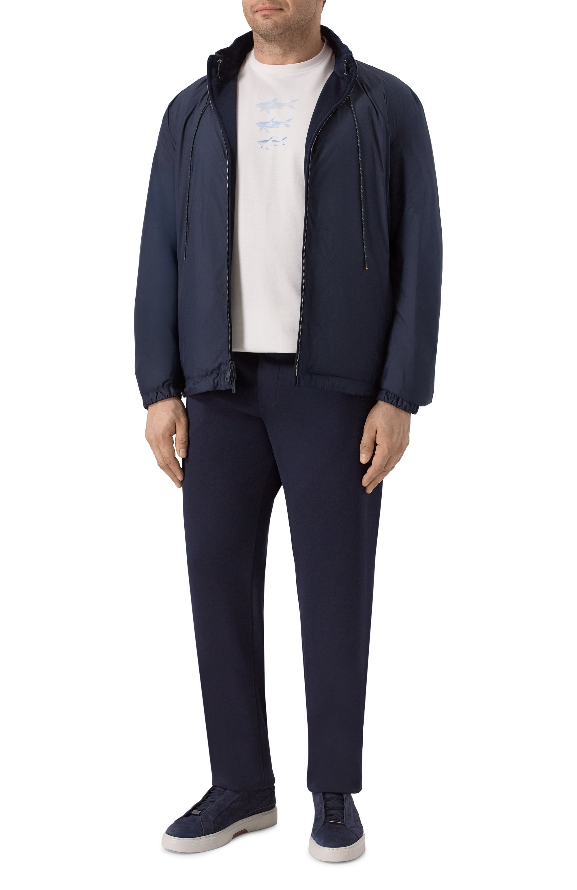 Хлопковая футболка PAUL&SHARK, арт. 26411048, фото 2