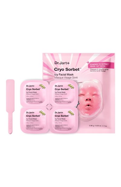 Женская охлаждающая маска-сорбет в наборе cryo sorbet icy facial mask (4x0,96g) DR.JART+, арт. 1210001223226