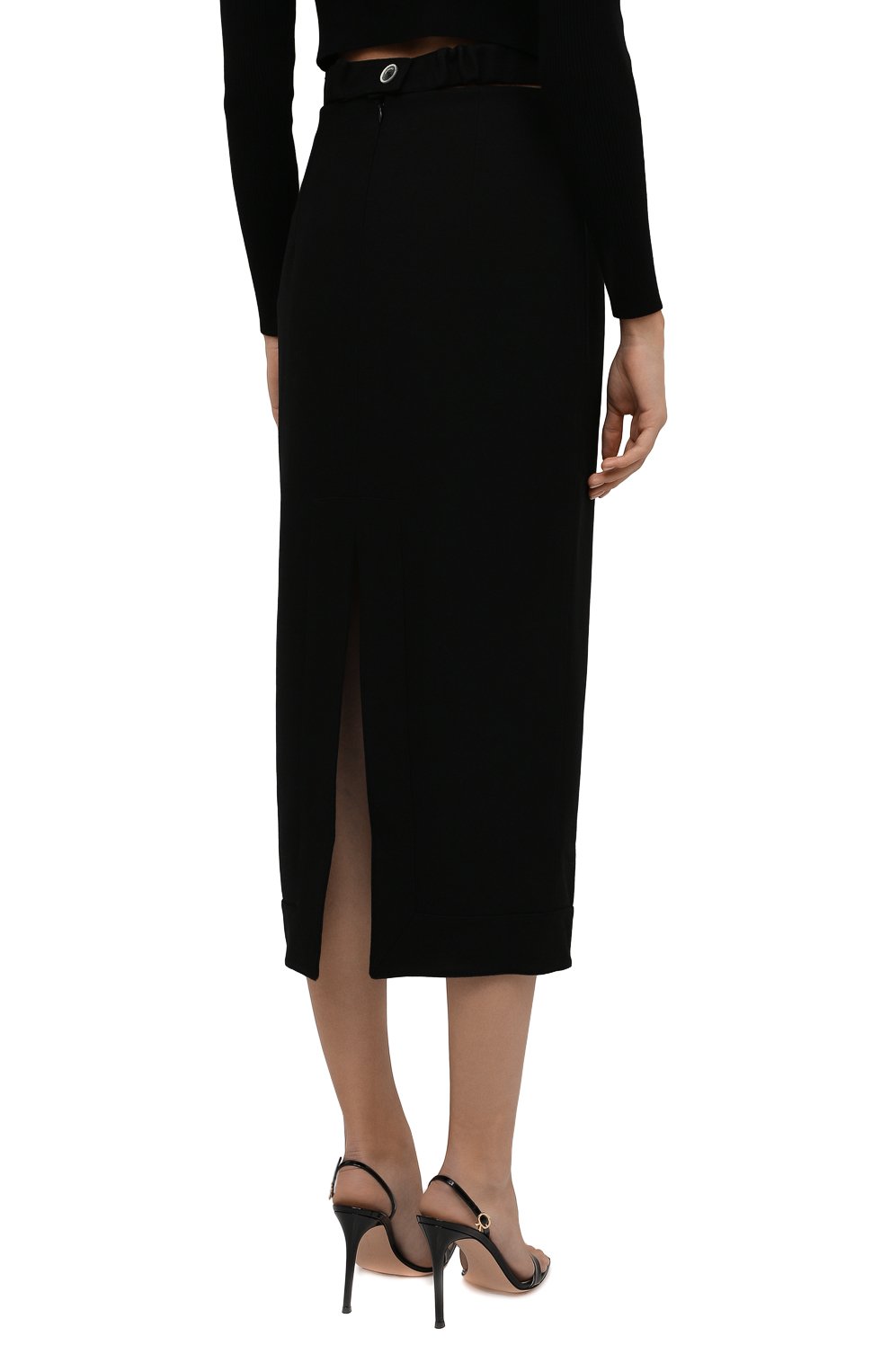 Шерстяная юбка JACQUEMUS, арт. 213SK007-1300, фото 4