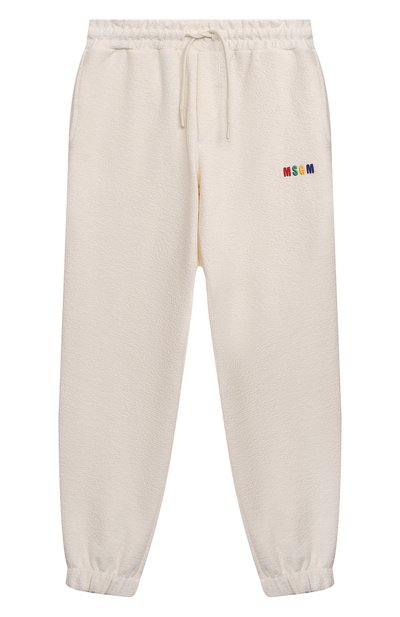 Хлопковые джоггеры MSGM KIDS, арт. MS029341, фото 1