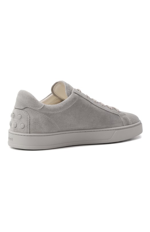 Замшевые кеды Tod’s XXW04L0HZ40/M8W Серый  XXW04L0HZ40/M8W Фото 5