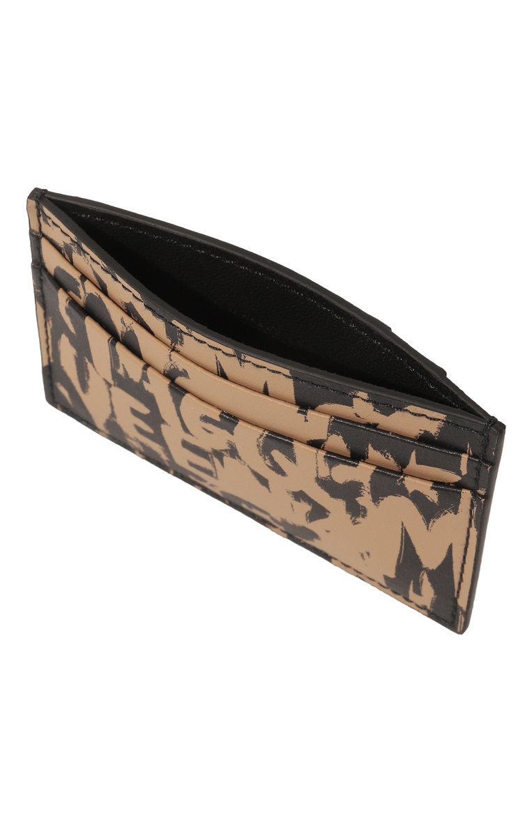 Мужской футляр для кредитных карт ALEXANDER MCQUEEN коричневого цвета, арт. 602144/1AAHV1096 | Фото 3 (Материал: Натуральная кожа; Нос: Не проставлено; Региональные ограничения белый список (Axapta Mercury): Не проставлено)