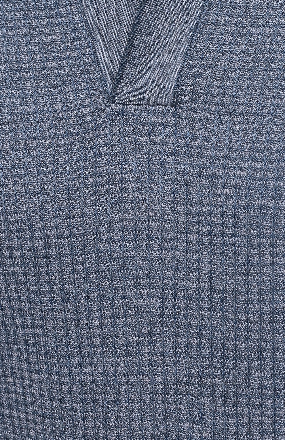 Поло из шелка и льна ZEGNA, арт. UWF96/C32, фото 5