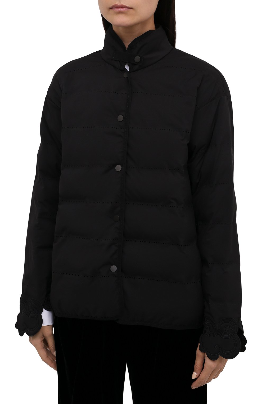 Утепленная куртка GIORGIO ARMANI черного цвета по цене 584000 руб., арт. 1WH0C064/T02WU, фото 6 Утепленная куртка GIORGIO ARMANI, арт. 1WH0C064/T02WU, фото 6