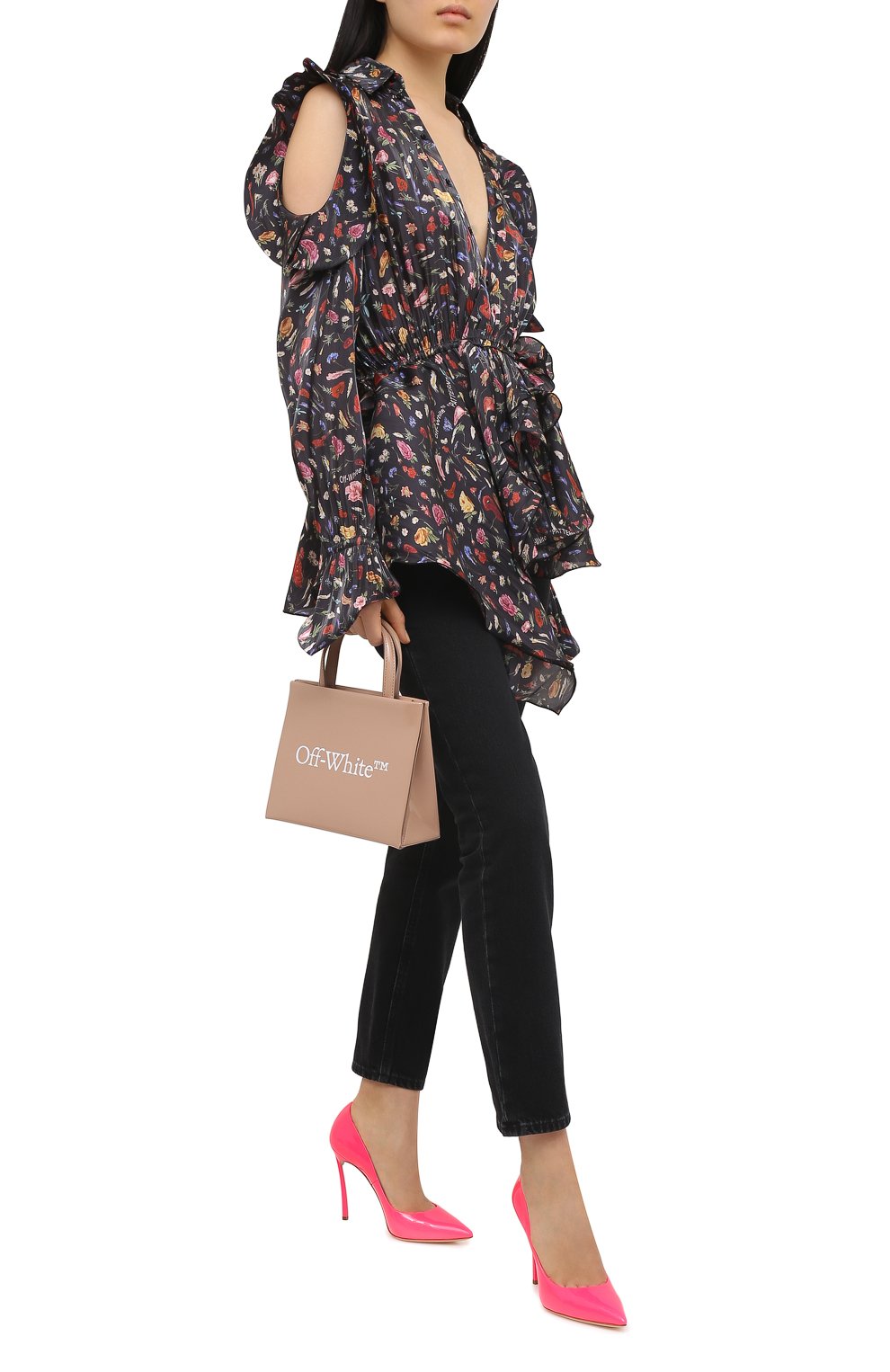 Кожаные туфли CASADEI розового цвета по цене 74250 руб., арт. 1F161D100TFLU004201, фото 2 Кожаные туфли CASADEI, арт. 1F161D100TFLU004201, фото 2