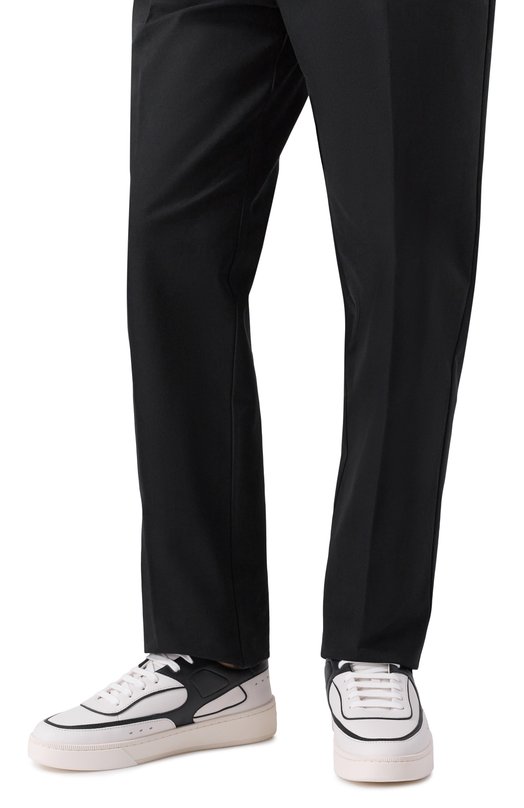 Кожаные кеды Raise Bally MSK0E6/VT943 Белый  MSK0E6/VT943 Фото 3