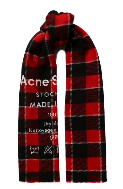 Шерстяной шарф ACNE STUDIOS, арт. CA0026, фото 1