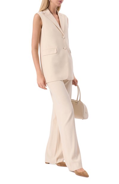 Замшевые туфли piper 45 GIANVITO ROSSI темно-бежевого цвета по цене 89950 руб., арт. G22171.45RIC.CAMCAML, фото 2 Замшевые туфли piper 45 GIANVITO ROSSI, арт. G22171.45RIC.CAMCAML, фото 2