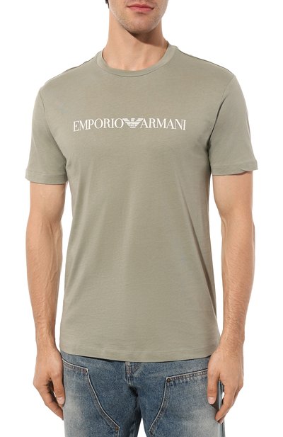 Хлопковая футболка EMPORIO ARMANI, арт. 8N1TN5/1JPZZ, фото 3