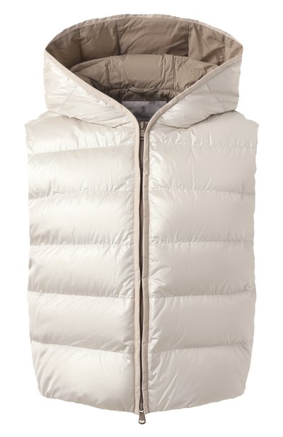 Женский пуховый жилет BRUNELLO CUCINELLI, арт. ML1597770