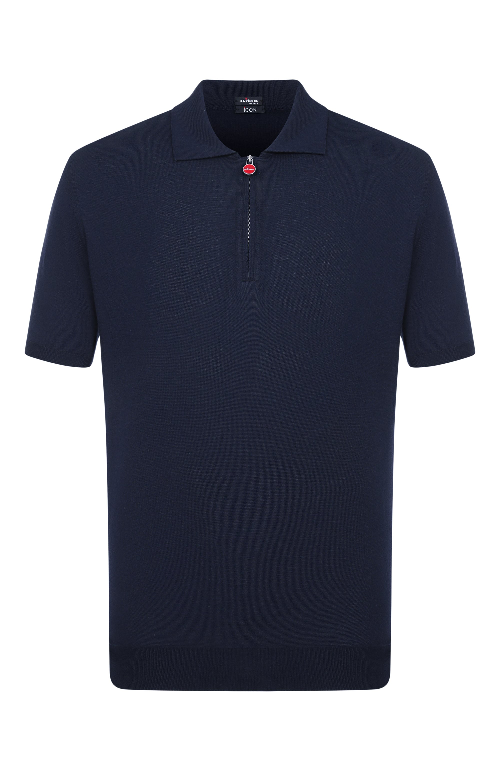 Хлопковое поло KITON, арт. UMKX33Z60H_001, фото 1