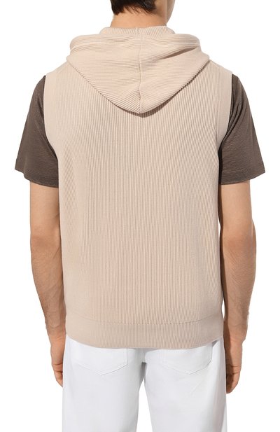 Хлопковый жилет BRUNELLO CUCINELLI, арт. M2920B2308, фото 4