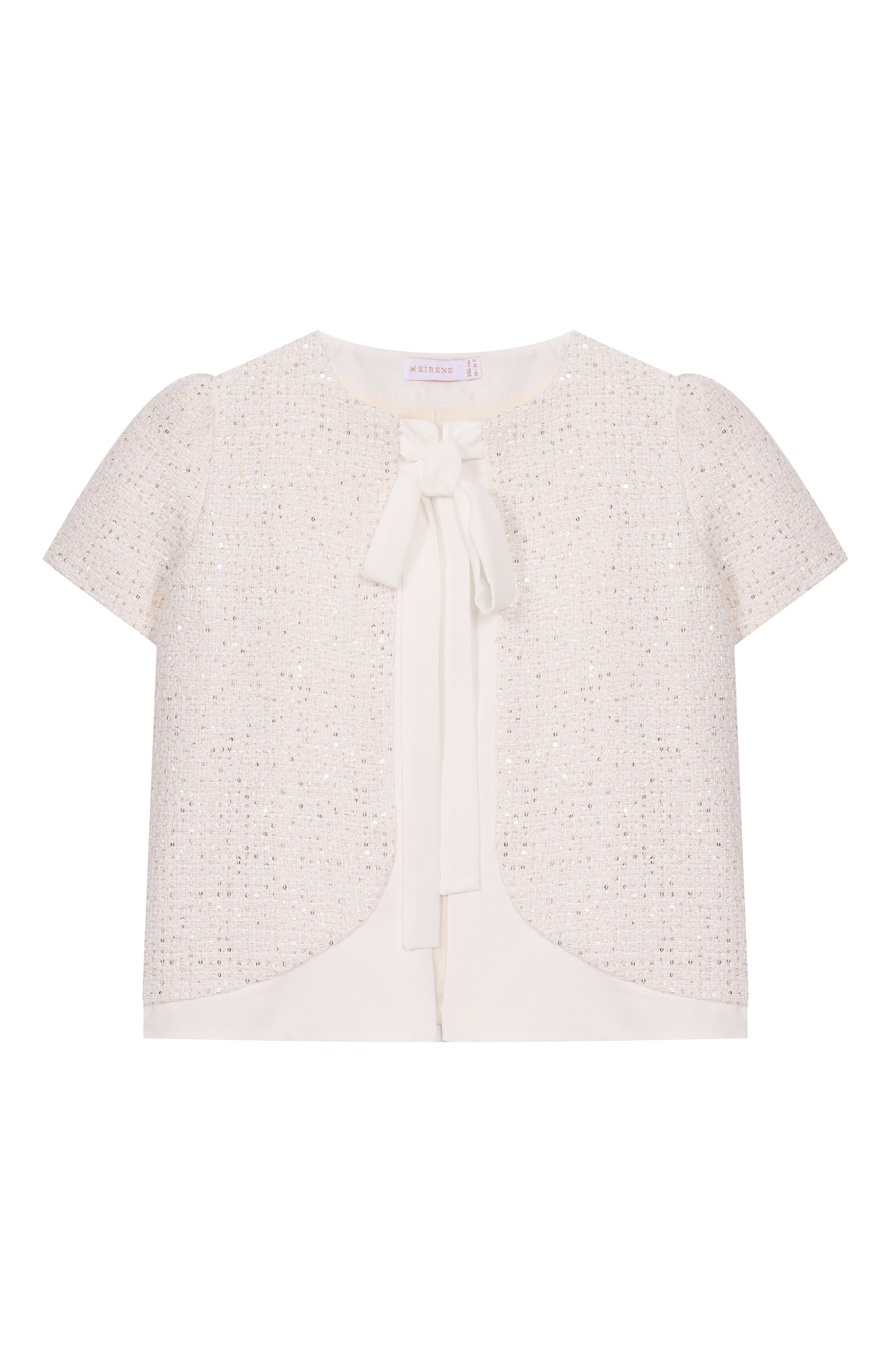 Твидовый костюм EIRENE кремового цвета по цене 34750 руб., арт. SS2639, фото 2 Твидовый костюм EIRENE, арт. SS2639, фото 2