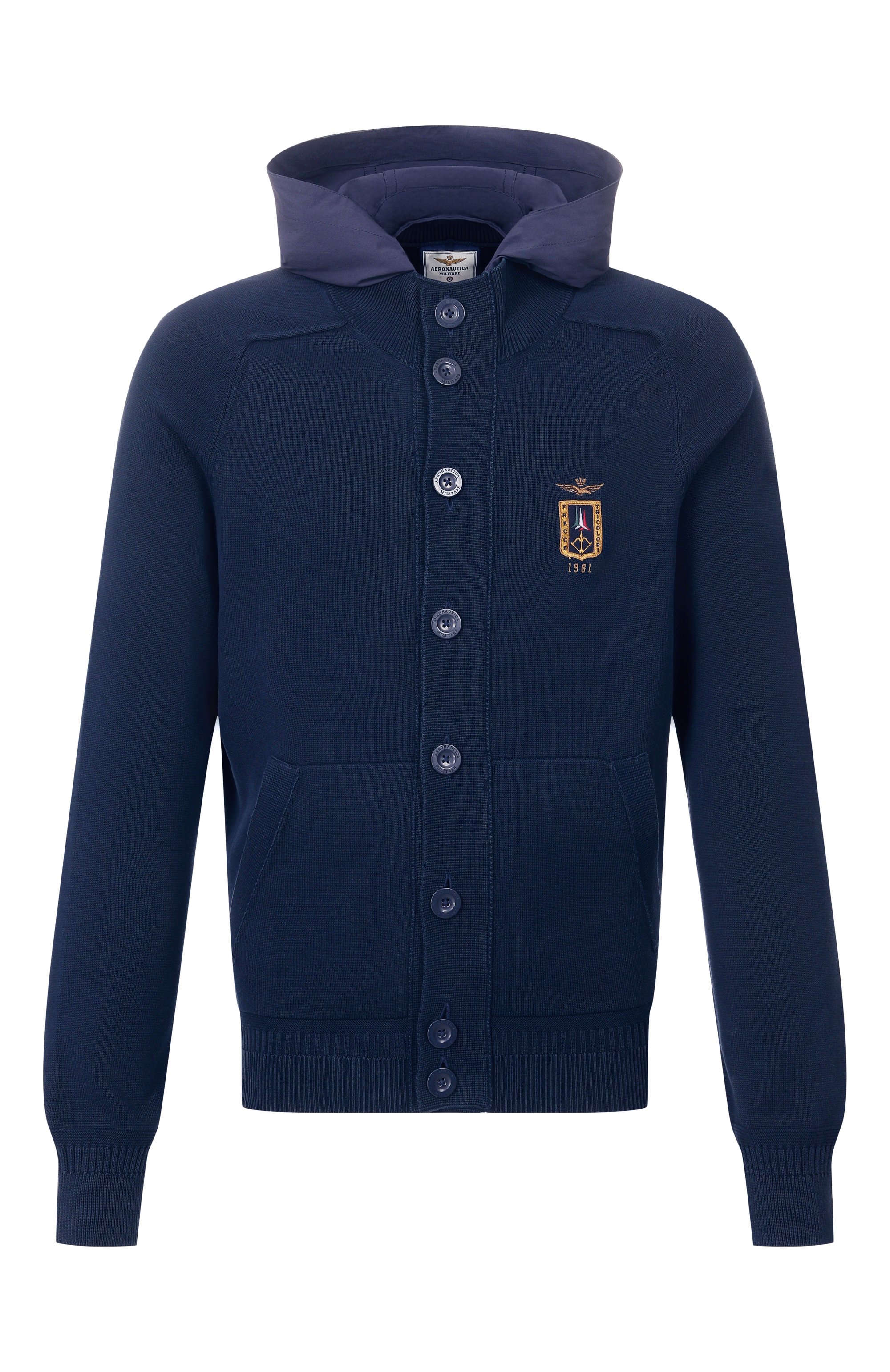 Хлопковый кардиган AERONAUTICA MILITARE, арт. AM1387UL00933, фото 1