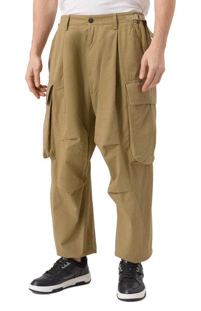 Хлопковые брюки-карго DSQUARED2, арт. S79KA0082/D35224, фото 3