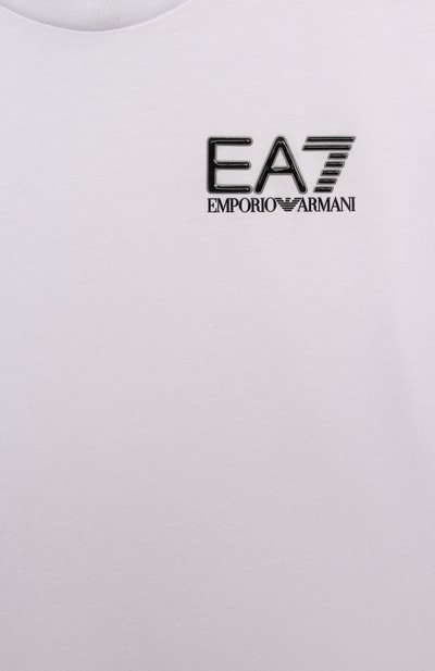 Хлопковый лонгслив EA7, арт. 8NBT52/BJ02Z, фото 3