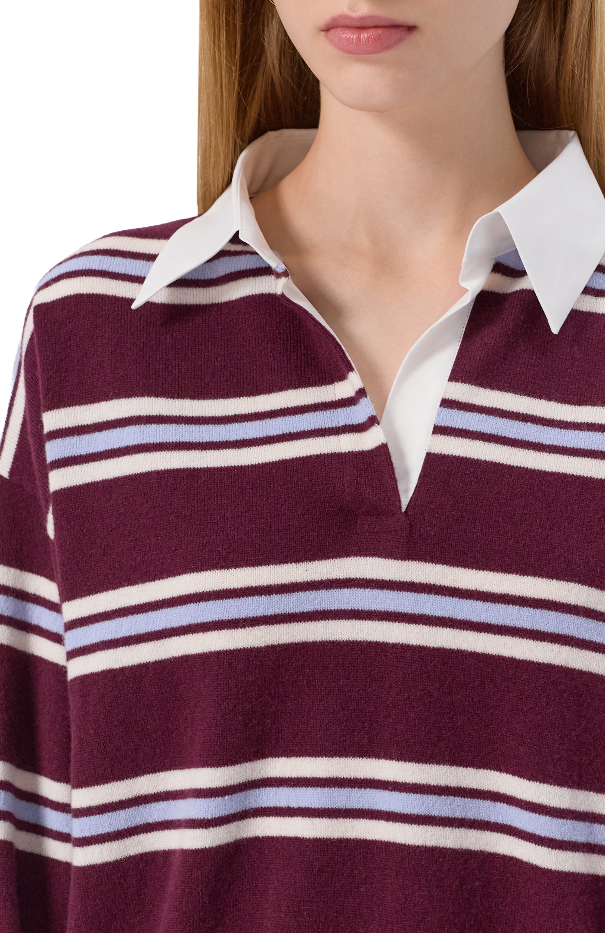 Поло из шерсти и кашемира MRZ, арт. FW25-0155, фото 5