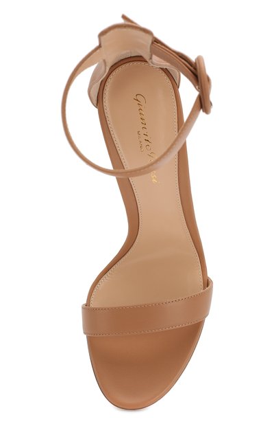 Кожаные босоножки portofino 105 GIANVITO ROSSI, арт. G61096.15RIC.NAPPRAL, фото 5