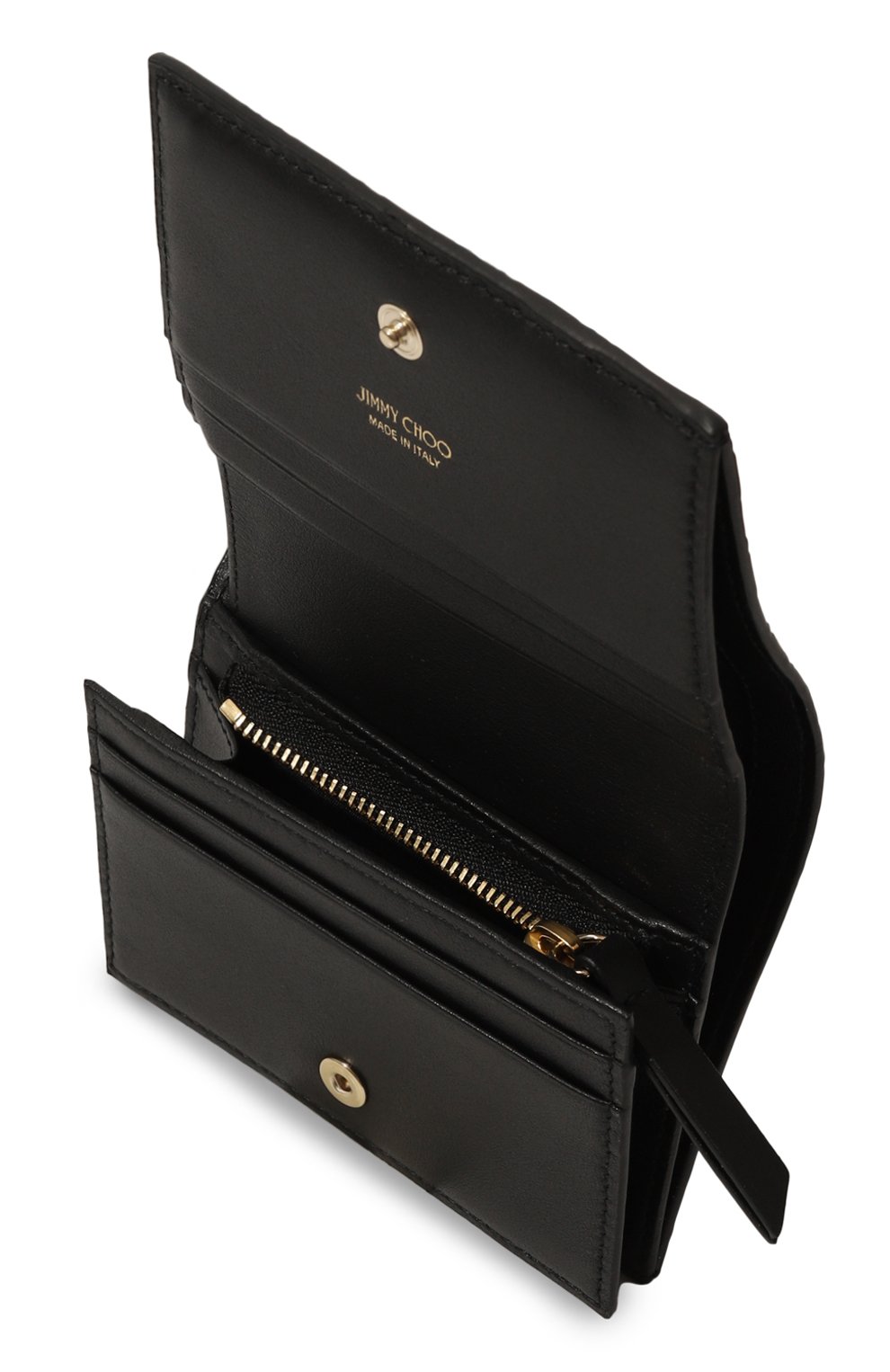 Кожаное портмоне JIMMY CHOO, арт. HANNE/KKK, фото 3
