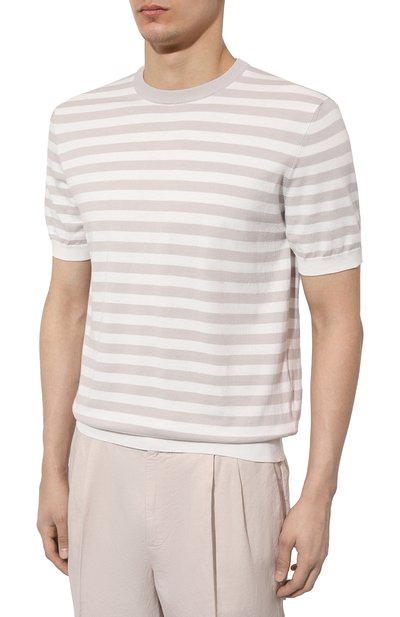 Хлопковый джемпер ANDREA CAMPAGNA, арт. P24-M8015, фото 3