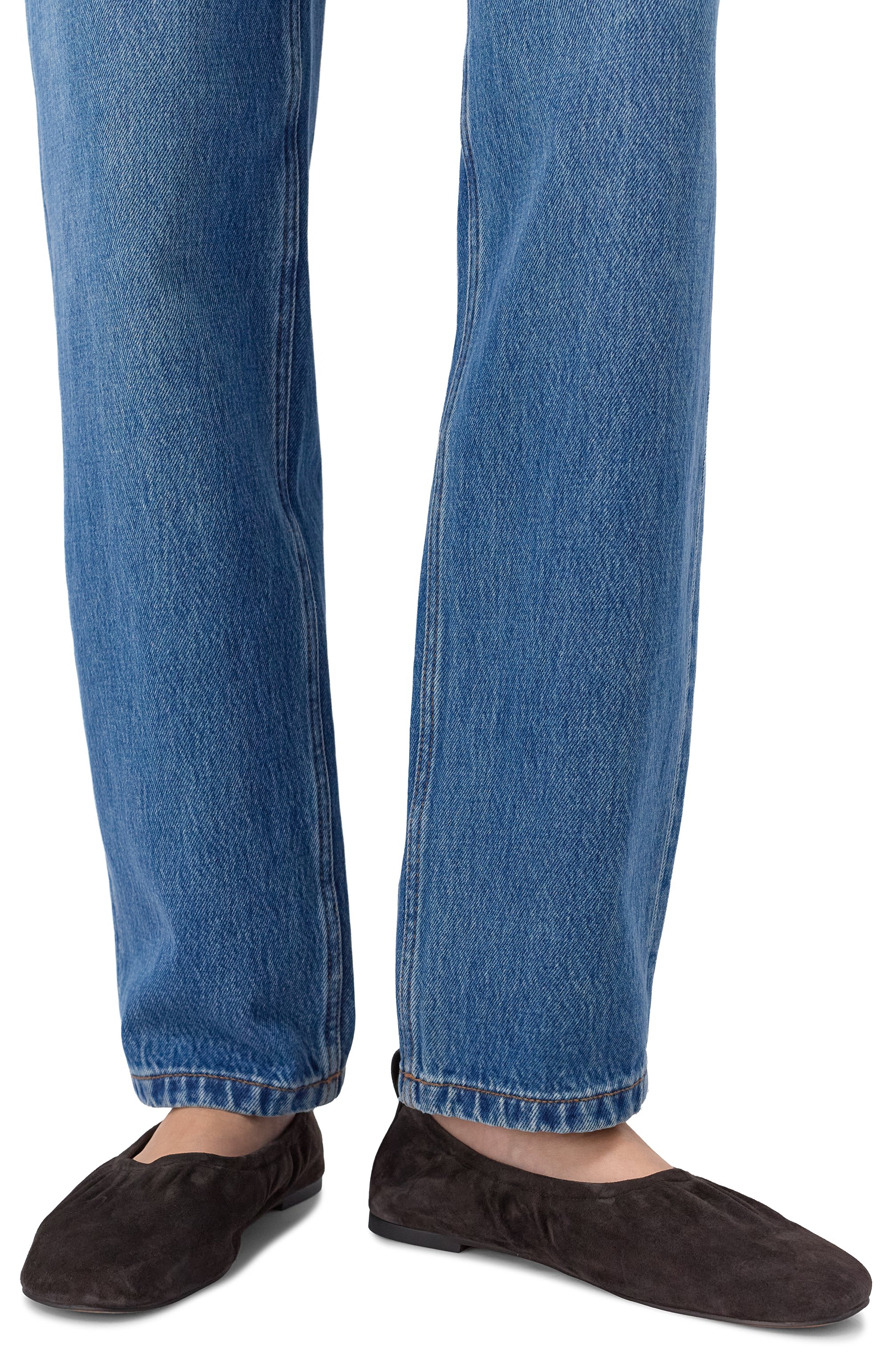 Замшевые балетки 12 STOREEZ, арт. 133144, фото 2