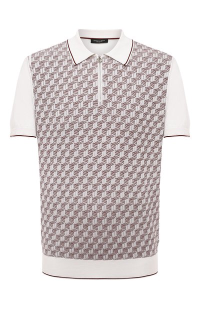 Поло из шелка и хлопка STEFANO RICCI, арт. K818048P31/F23176, фото 1