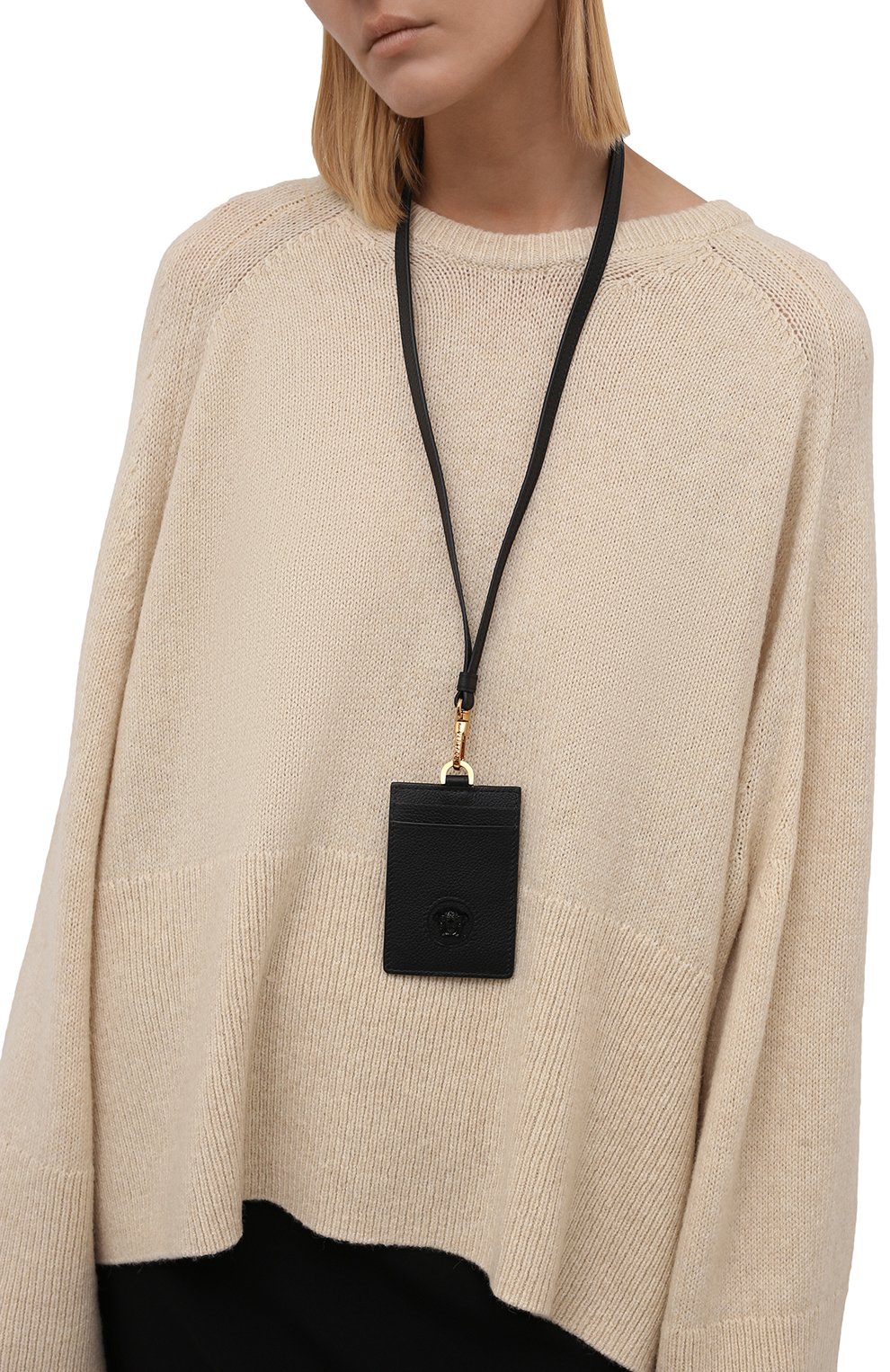 Кожаный футляр для кредитных карт la medusa VERSACE, арт. DP3I100/DVIT5T, фото 2