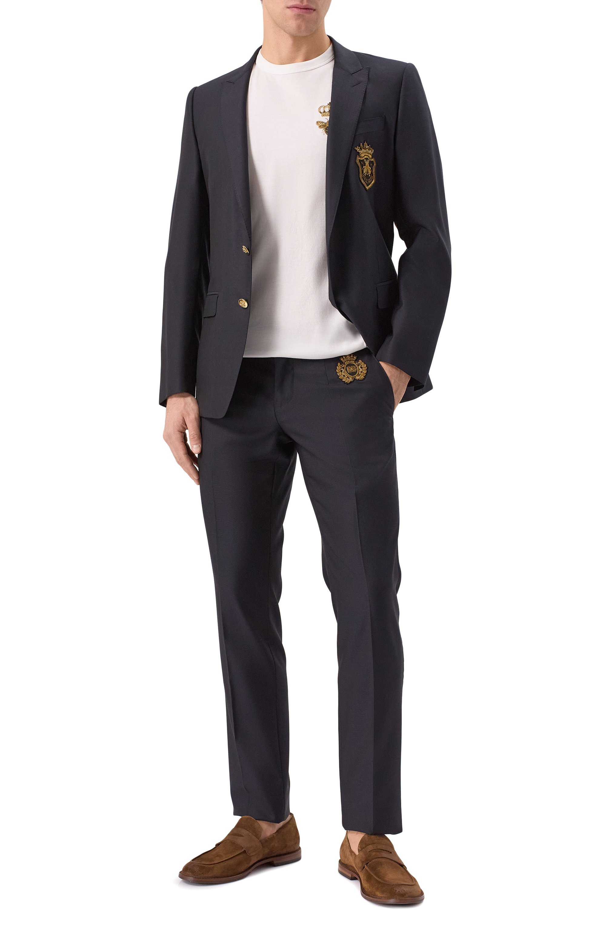 Хлопковая футболка DOLCE & GABBANA, арт. G8PV1Z/G7WUQ, фото 2