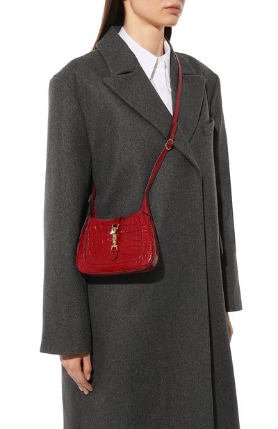 Сумка jackie 1961 mini из кожи аллигатора GUCCI, арт. 637091 EV40G, фото 2