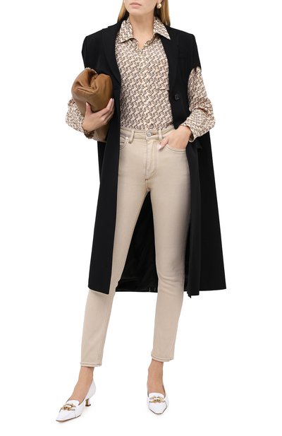 Джинсы BURBERRY бежевого цвета по цене 68500 руб., арт. 8030643, фото 2 Джинсы BURBERRY, арт. 8030643, фото 2