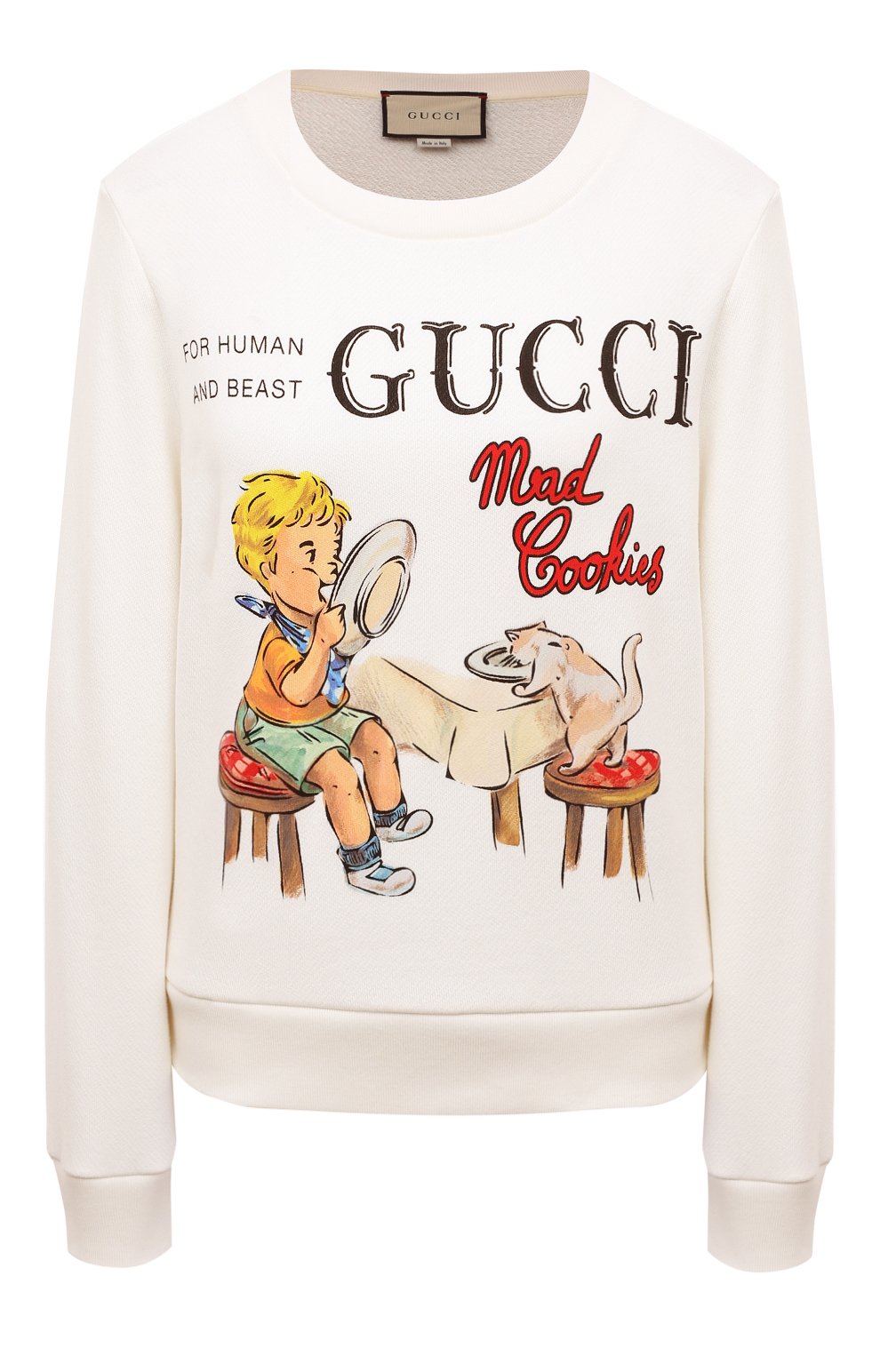 Хлопковый свитшот GUCCI, арт. 623450 XJCX4, фото 1