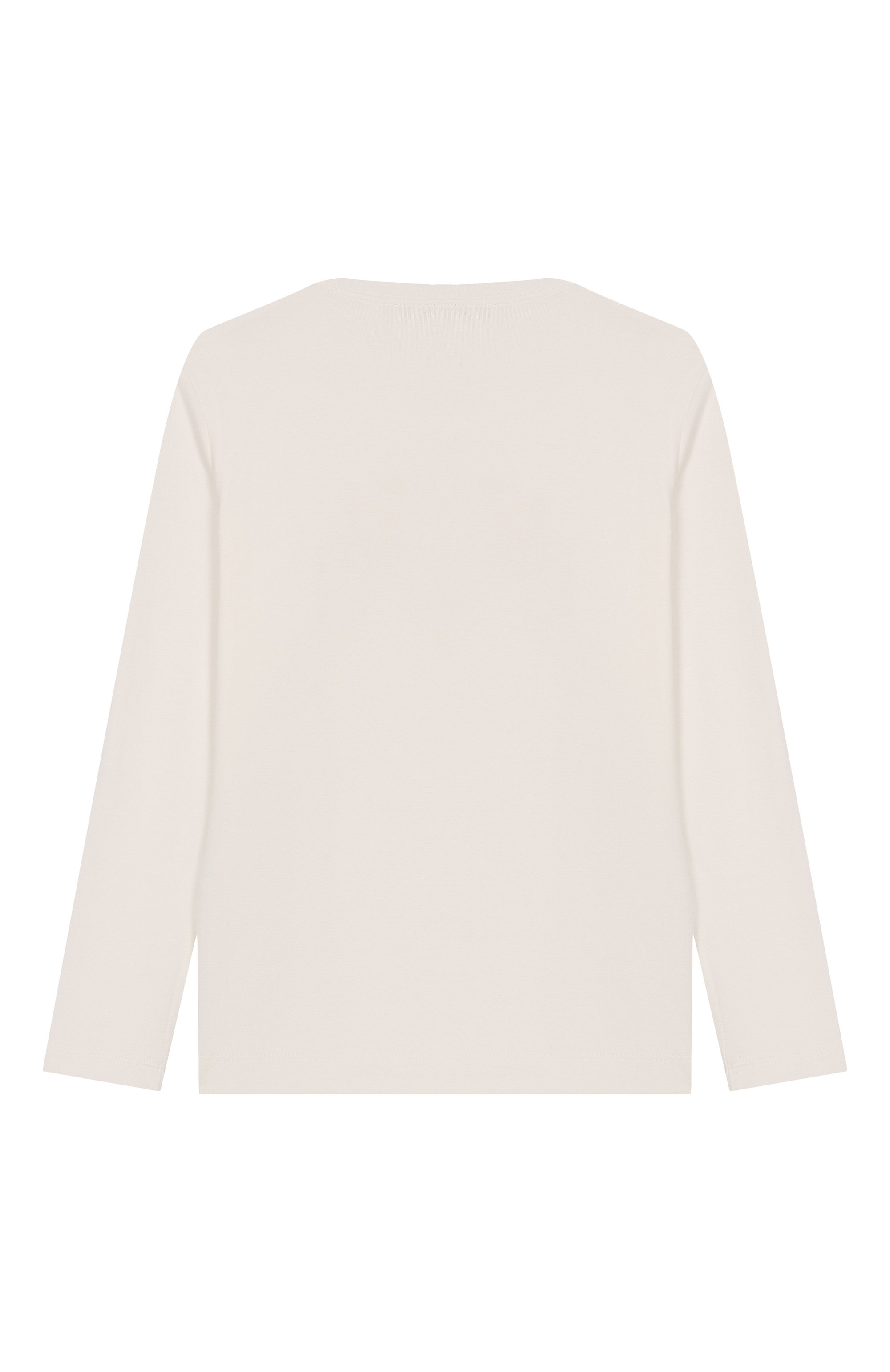 Хлопковый лонгслив MONNALISA, арт. 11F611, фото 2