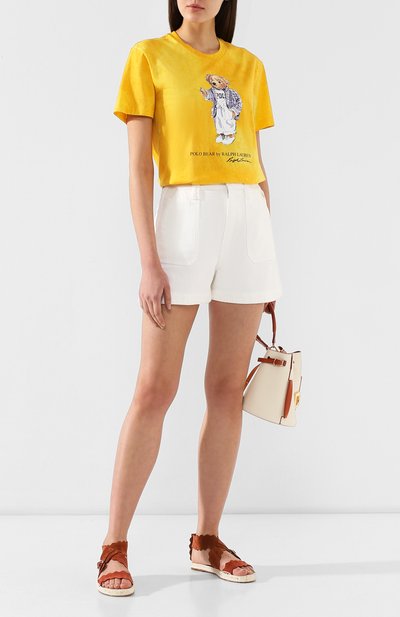 Хлопковая футболка POLO RALPH LAUREN, арт. 211750405/003, фото 2