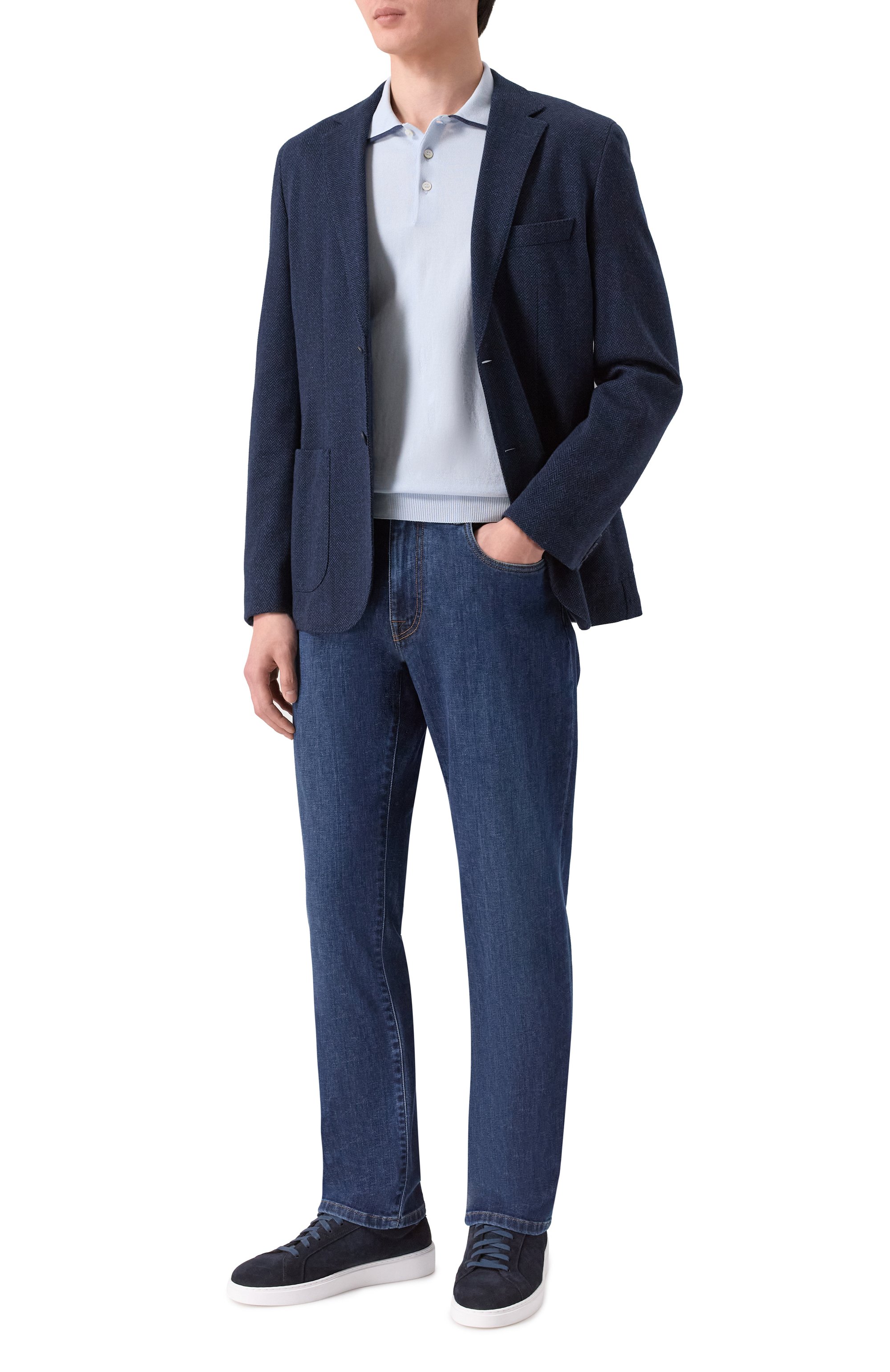 Хлопковое поло GRAN SASSO, арт. 57175/20613, фото 2