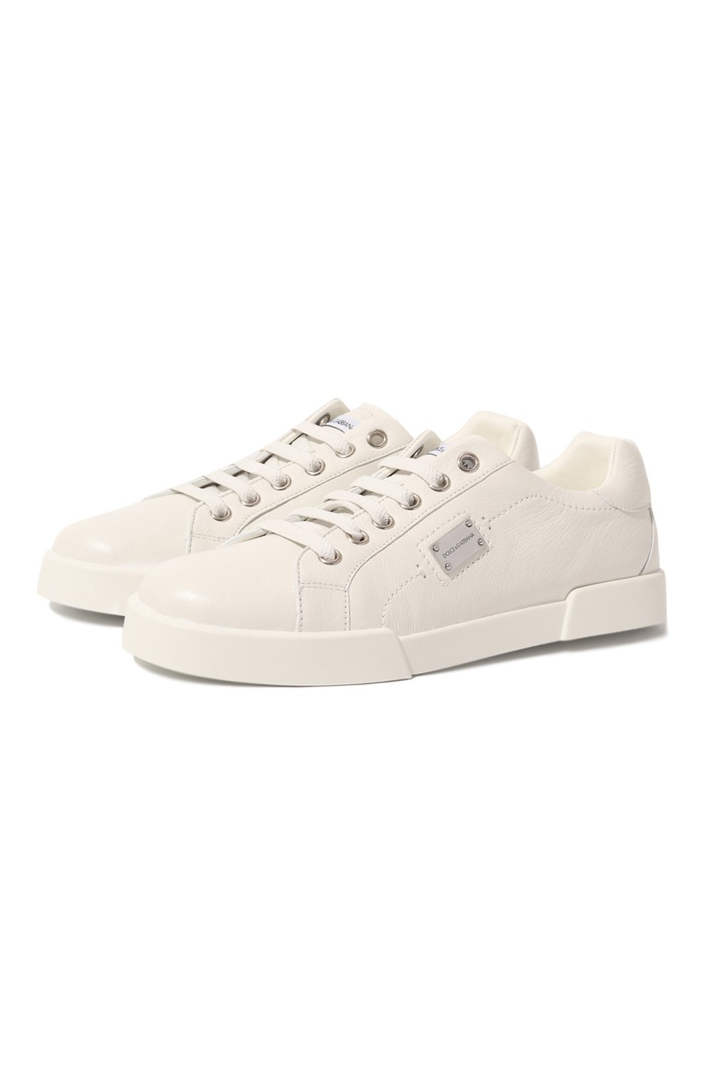 Кожаные кеды DOLCE & GABBANA, арт. DA5111/A3444/37-39, фото 1