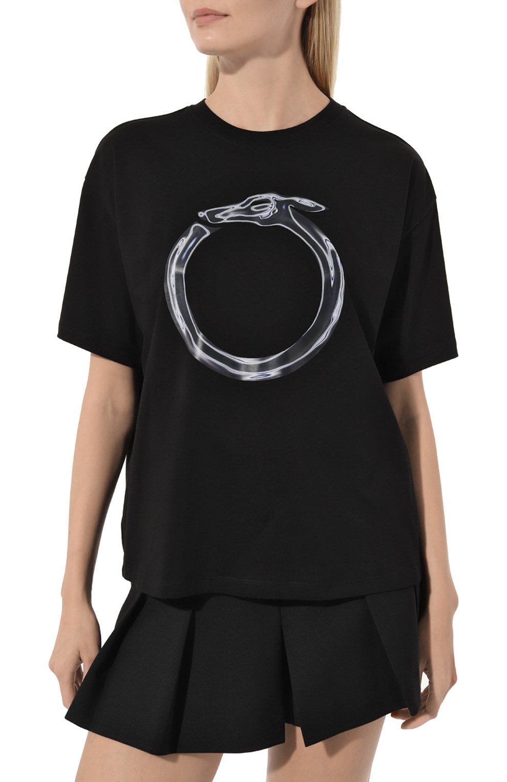 Хлопковая футболка TRUSSARDI, арт. 56T00561-1T005381, фото 3