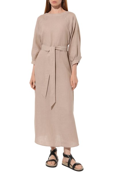 Льняное платье LORO PIANA, арт. FAN6973, фото 3