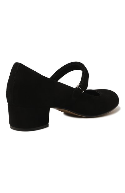 Замшевые туфли MISSOURI черного цвета по цене 27550 руб., арт. 78089M/BLACK SUEDE/35-41, фото 3 Замшевые туфли MISSOURI, арт. 78089M/BLACK SUEDE/35-41, фото 3