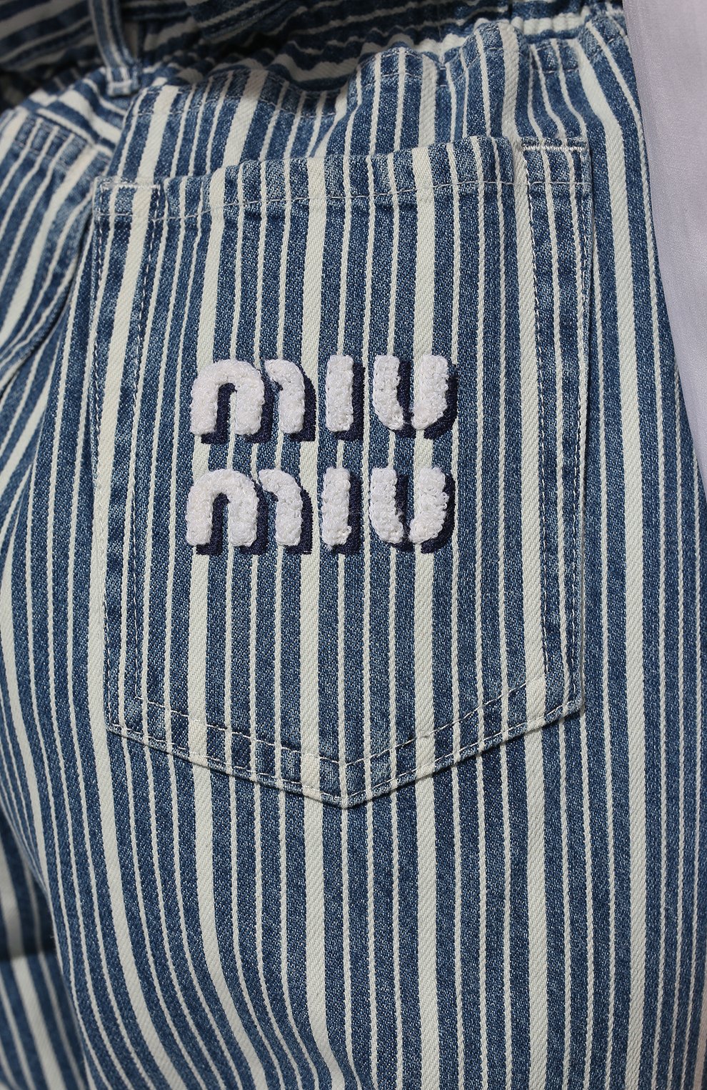 Джинсы MIU MIU, арт. GWP430-10DT-F0008, фото 5