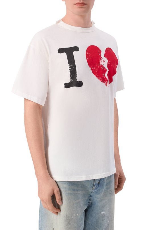 Хлопковая футболка Magliano MGSS26TT07012 Белый  MGSS26TT07012 Фото 3