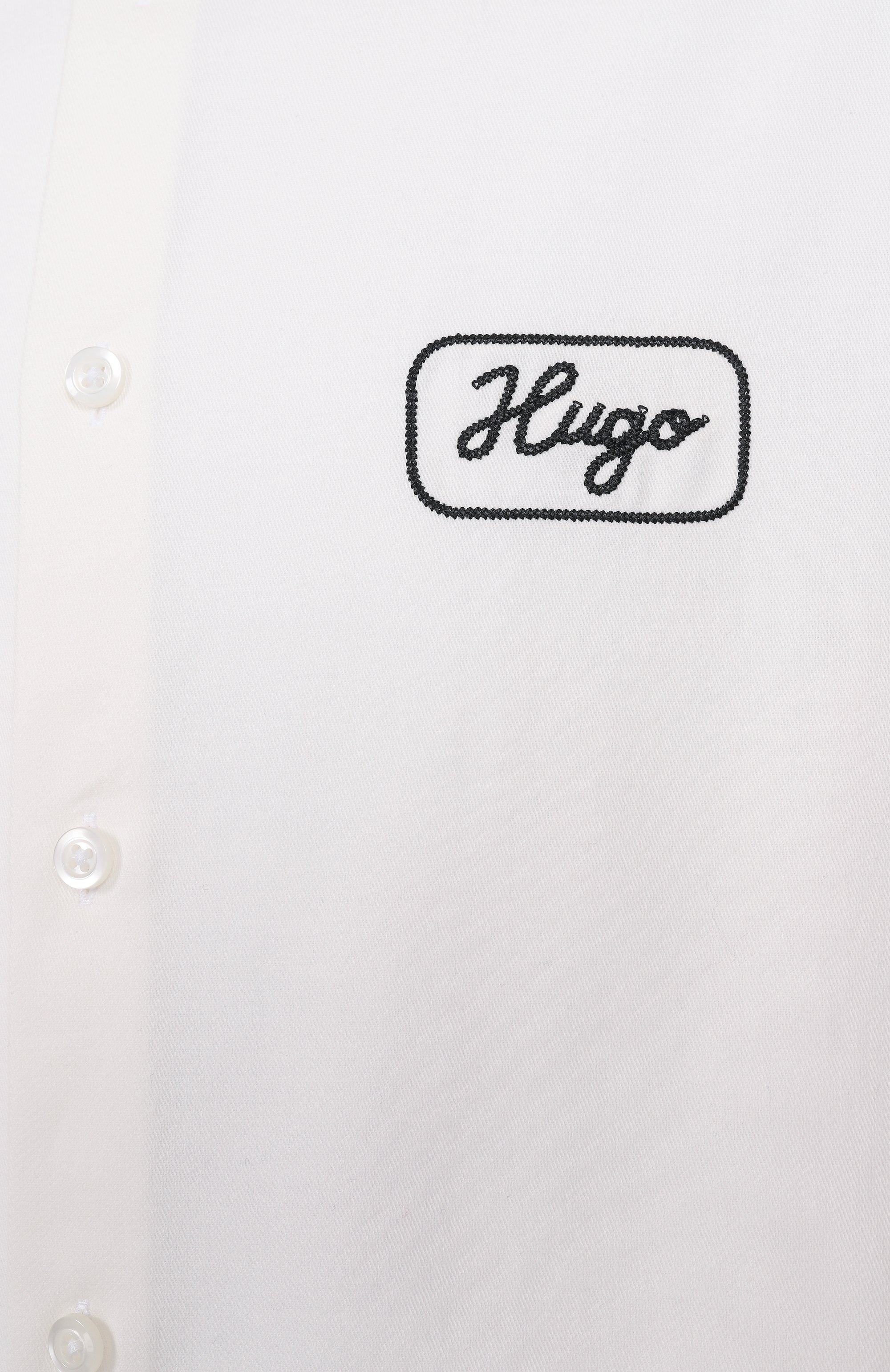 Хлопковая рубашка HUGO BLUE, арт. 50539100, фото 6